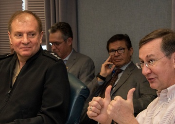 Navy's Chief Learning Officer Visits NPS