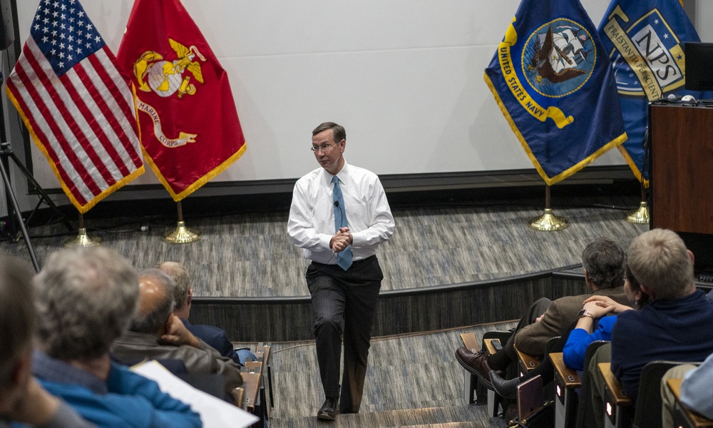 Navy's Chief Learning Officer Visits NPS