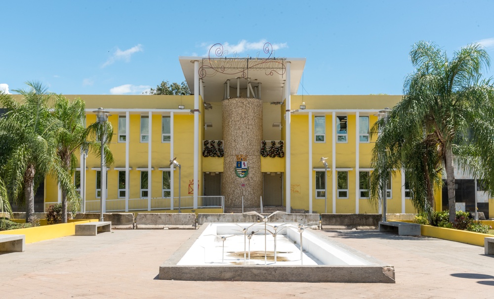 Damaged City Hall in Guánica