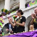 Keesler attends local Mardi Gras parade