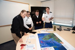 Naval War College President Explores NWC Monterey During Visit to NPS