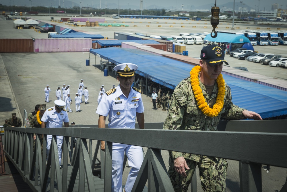 Royal Thai Navy welcomes 31st MEU