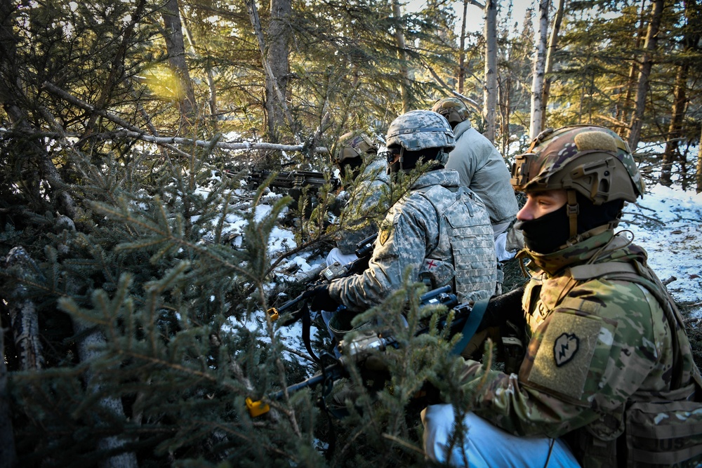 Exercise Arctic Edge ground attack