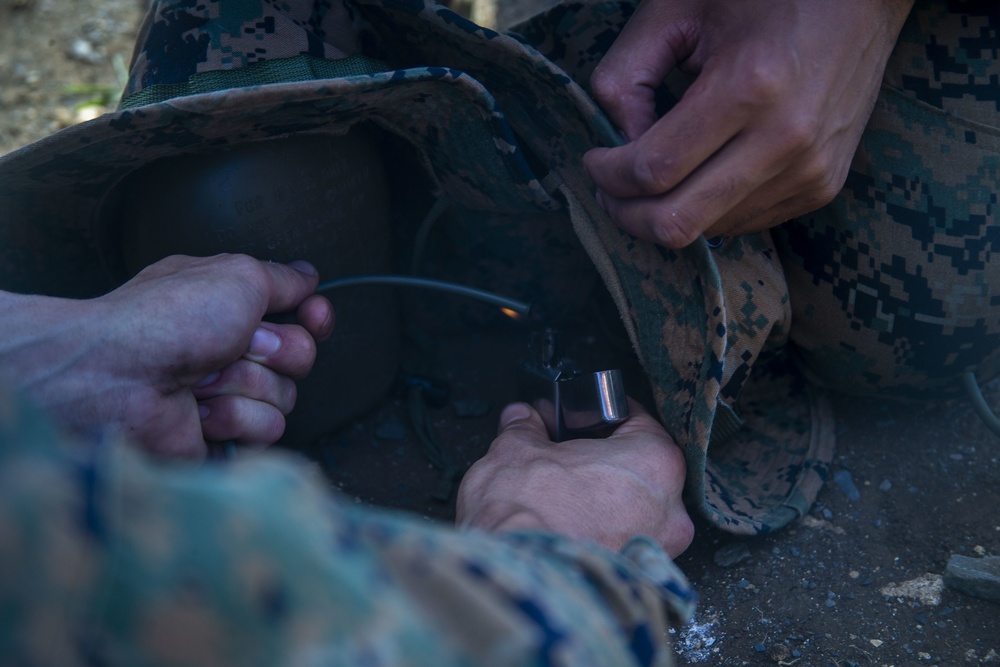 Fire in the Hole: CAC and CLB-3 participate in demolition range