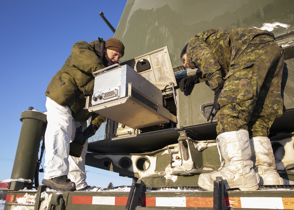 SPMAGTF-AE: Canadian Army medium range radar