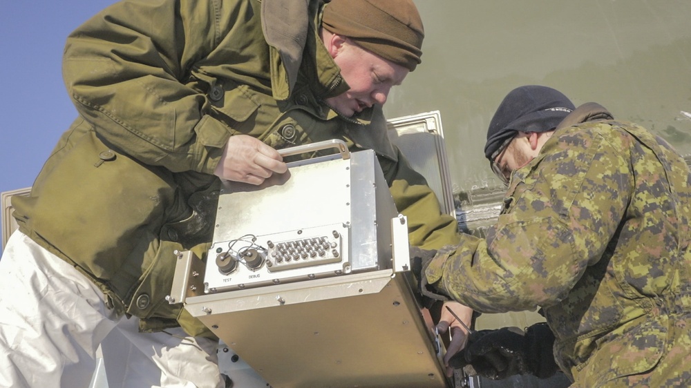 SPMAGTF-AE: Canadian Army medium range radar