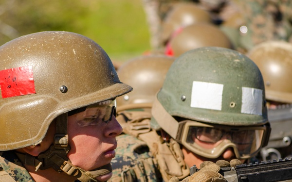 ITB Marines qualify with M240B