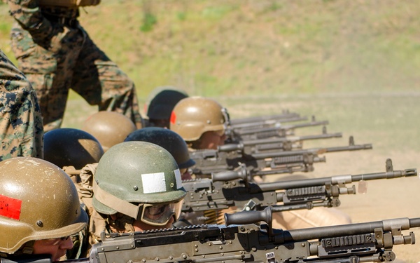 ITB Marines qualify with M240B