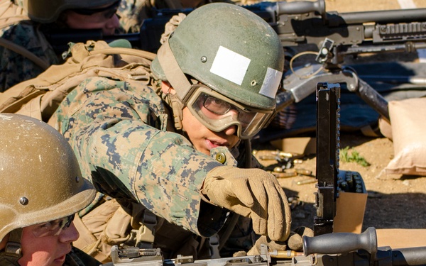 ITB Marines qualify with M240B
