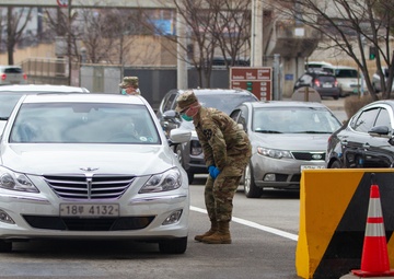 COVID-19 USAG-Casey Gate Screening