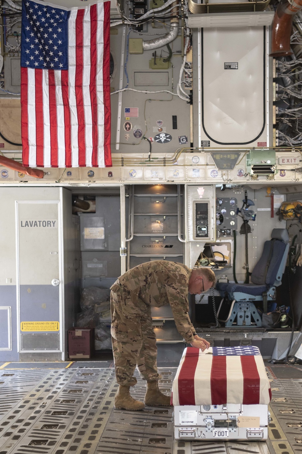 Dignified Transfer for Pvt. Walter Lewark