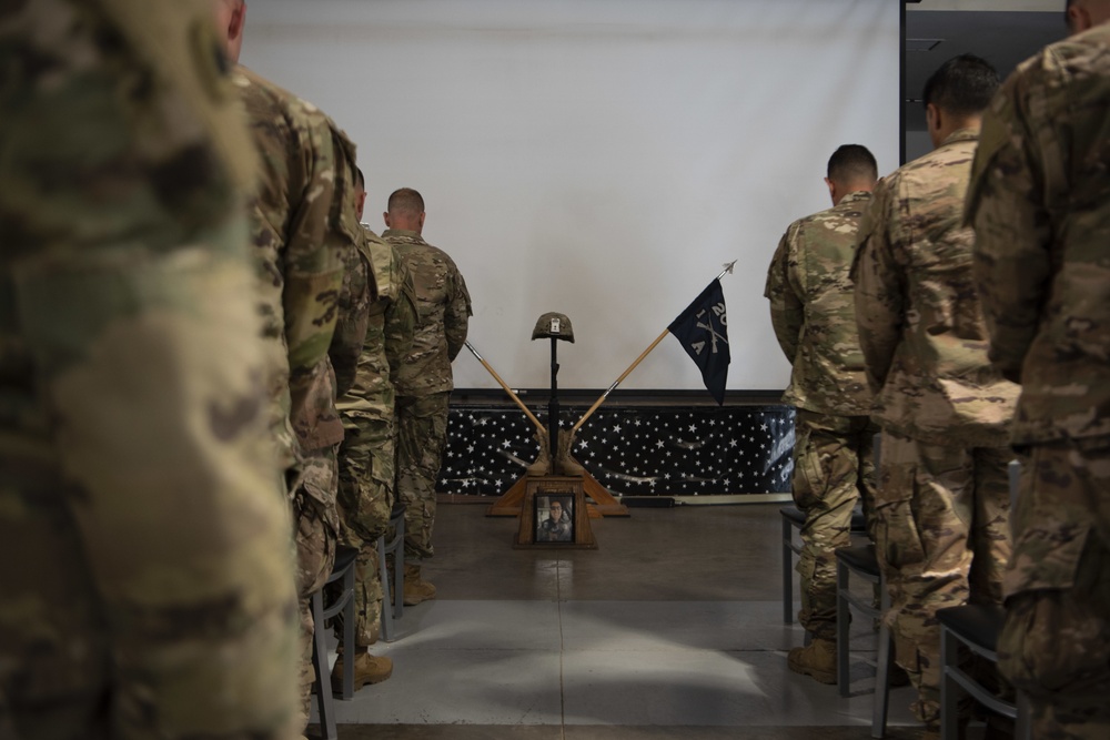 Memorial Service for Pfc. Walter Lewark