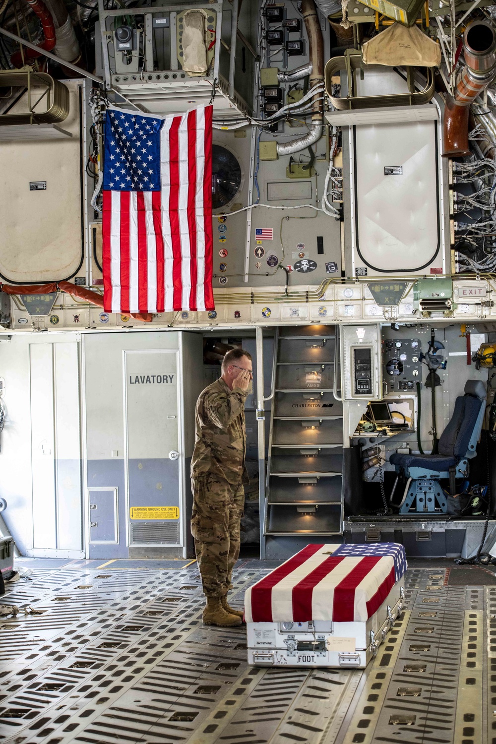 Dignified Transfer for Pvt. Walter Lewark