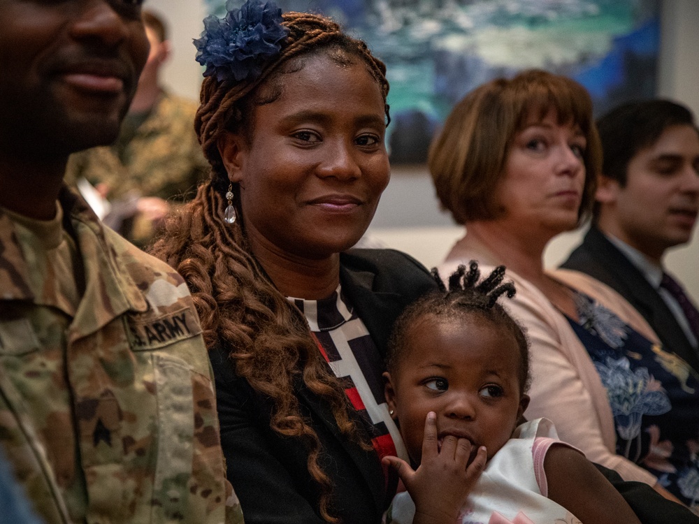 Naturalization ceremony