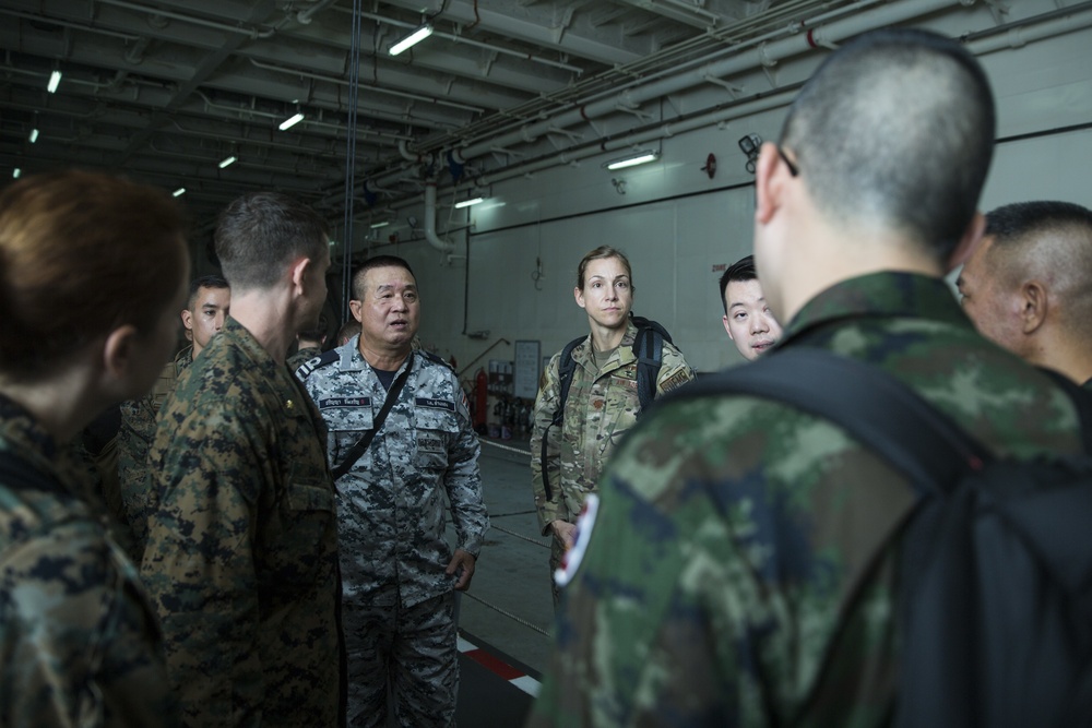 Cobra Gold 20: Royal Thai Navy welcomes US Forces aboard HTMS Angthong