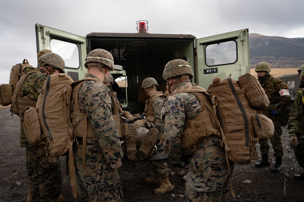 U.S. Marines conduct Artillery Fires during ARTP 19.4