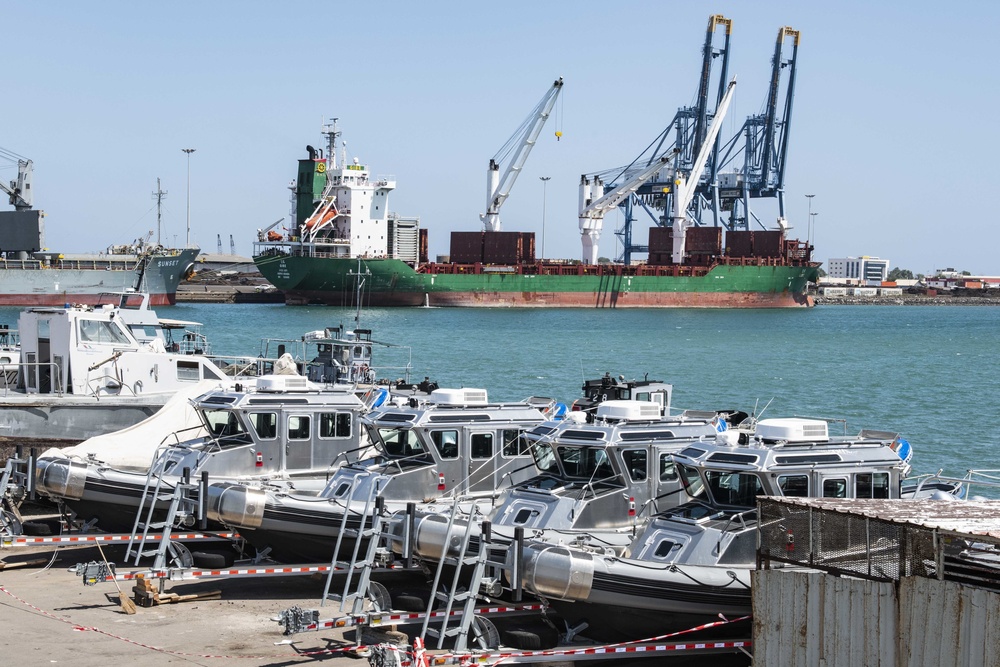 U.S. provides Defender patrol boats to Djiboutian Navy