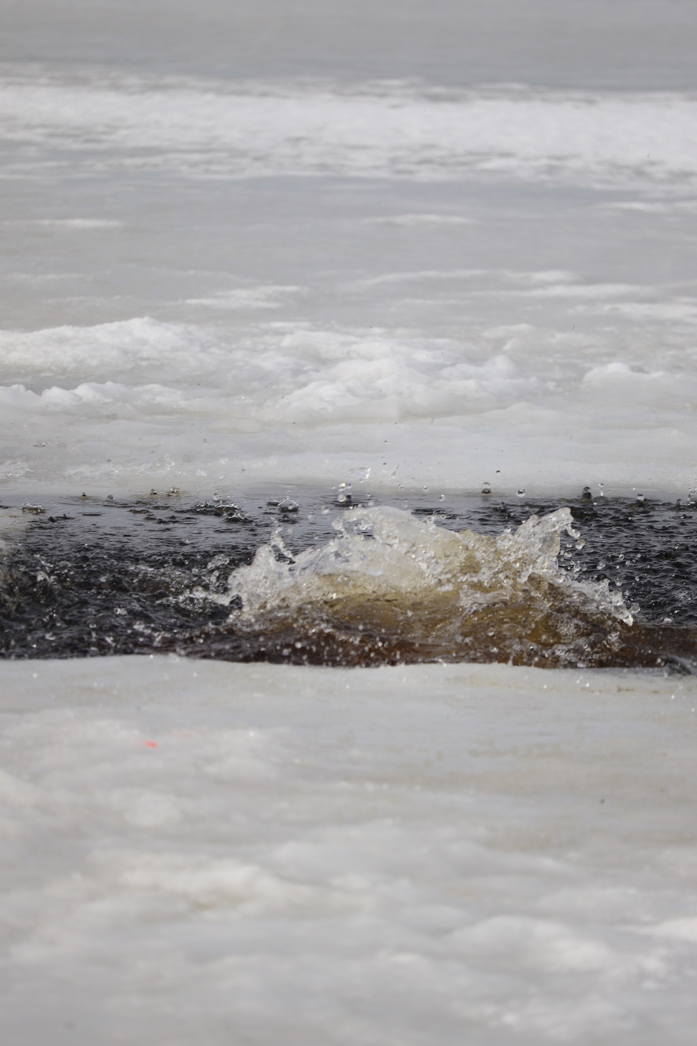 Cold-water immersion training for Soldiers, Marines at Fort McCoy