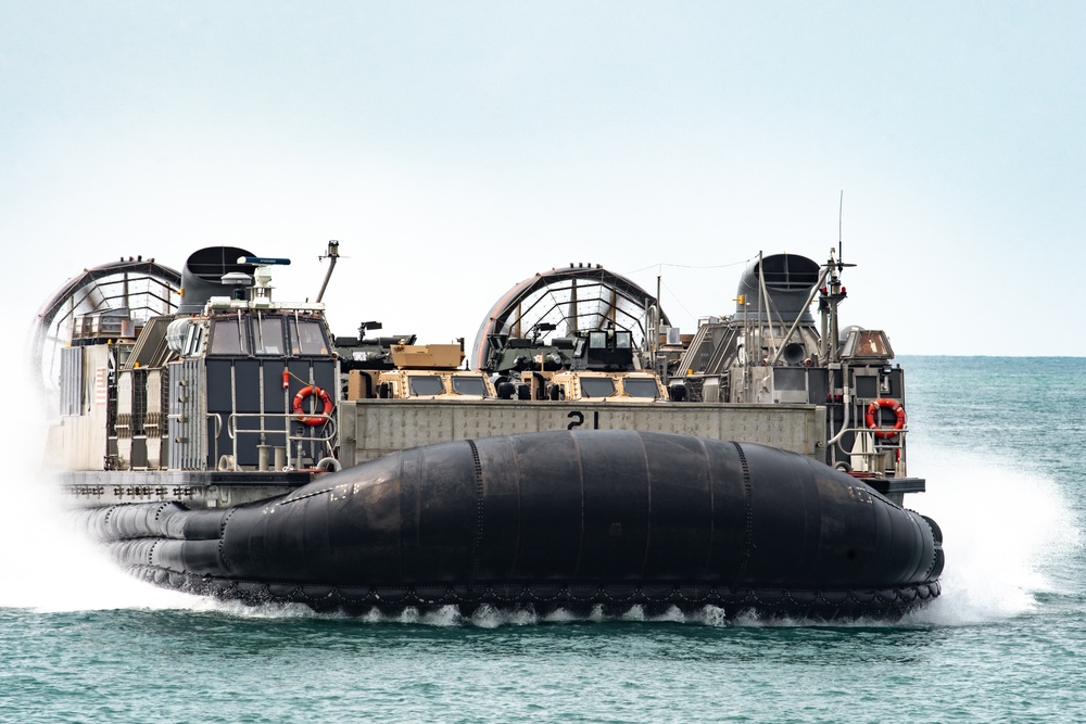 Cobra Gold 20: Royal Thai, U.S. Marines conduct an amphibious assault exercise rehearsal at Hat Yao Beach