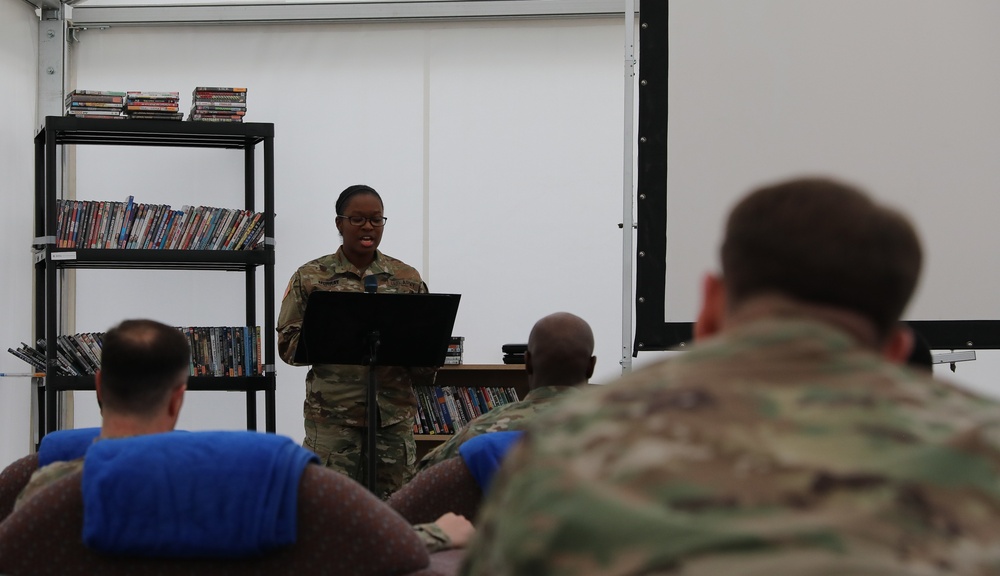 1st Infantry Division Forward holds Black History Month observance