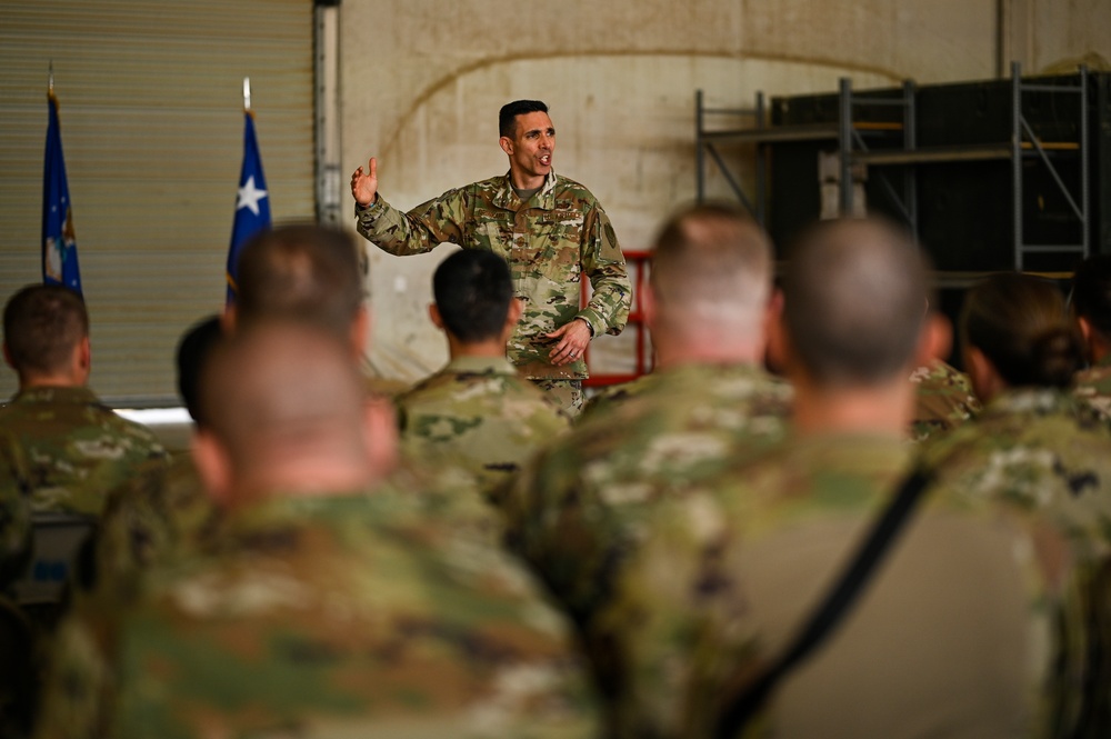 AFCENT leadership visit Kandahar Airfield