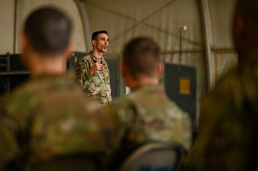 AFCENT leadership visit Kandahar Airfield