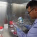 NMCSD Hospital Corpsmen Prepare Sample in Lab