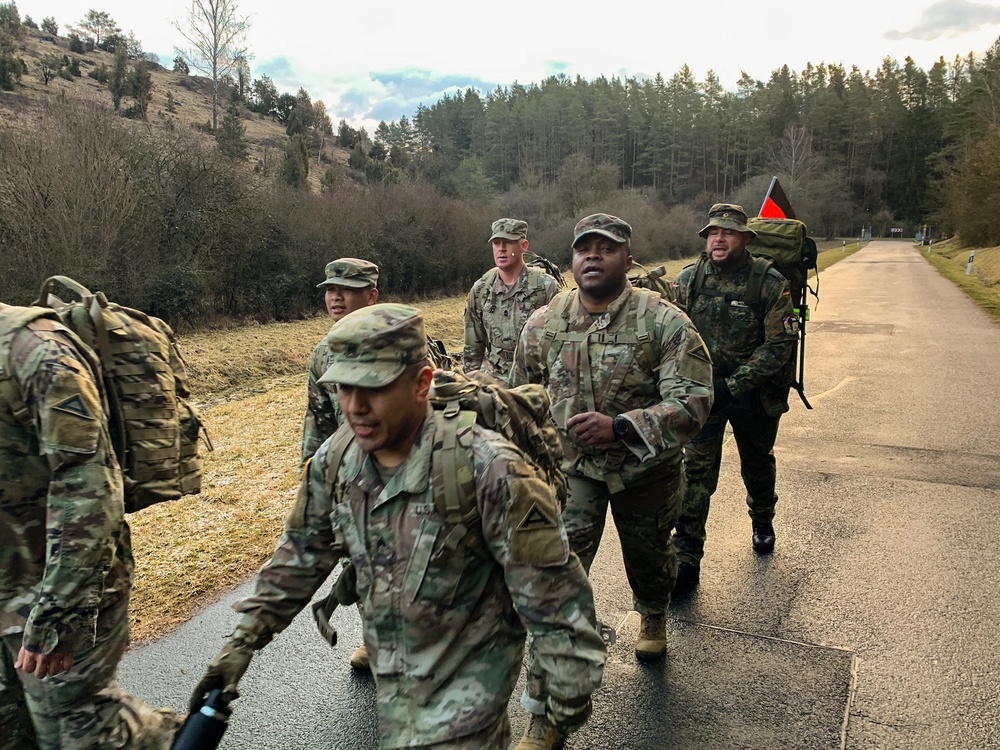 Hohenfels area Soldiers start training for 100 mile De 4 Daagse March