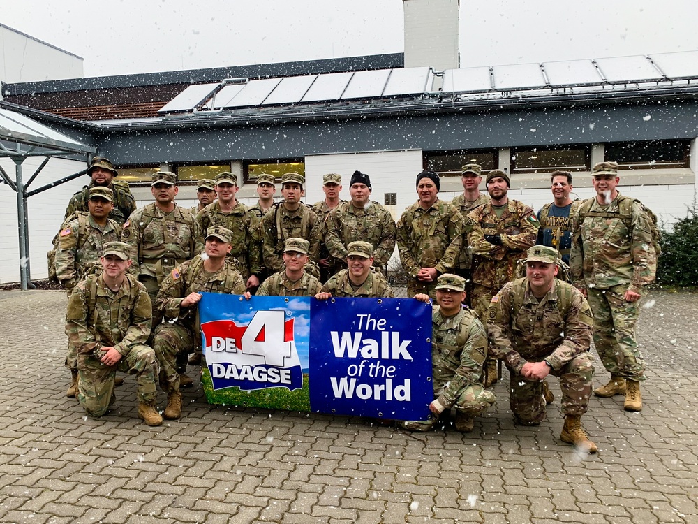 Hohenfels area Soldiers start training for 100 mile De 4 Daagse March