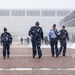 U.S. Air Force Academy Cadets in Snow Squall
