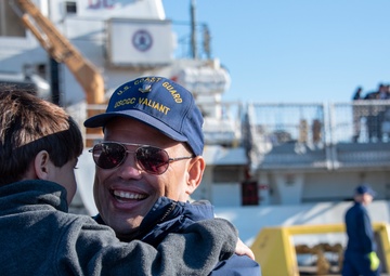 Coast Guard Cutter Valiant crew returns home after 9-week Caribbean patrol