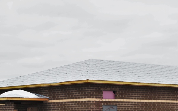 Construction of five new simulations buildings continues at Fort McCoy