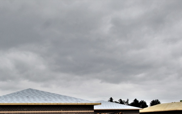 Construction of five new simulations buildings continues at Fort McCoy