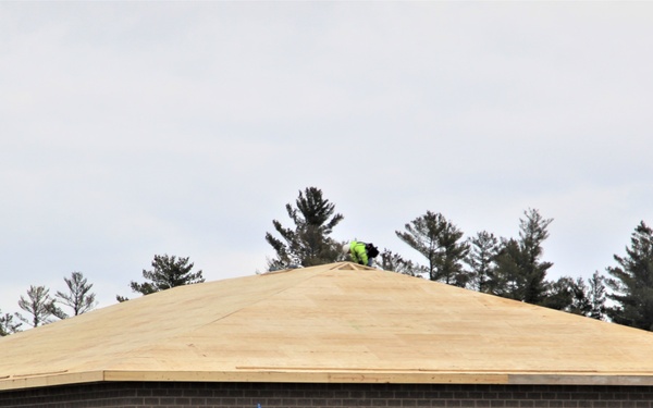 Construction of five new simulations buildings continues at Fort McCoy