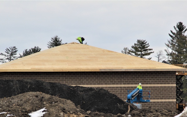 Construction of five new simulations buildings continues at Fort McCoy