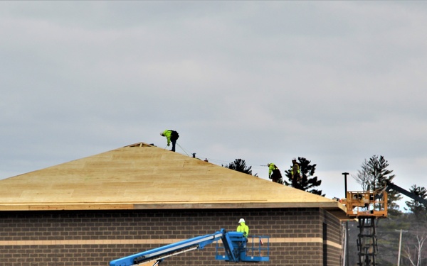 Construction of five new simulations buildings continues at Fort McCoy