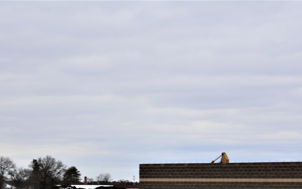 Construction of five new simulations buildings continues at Fort McCoy