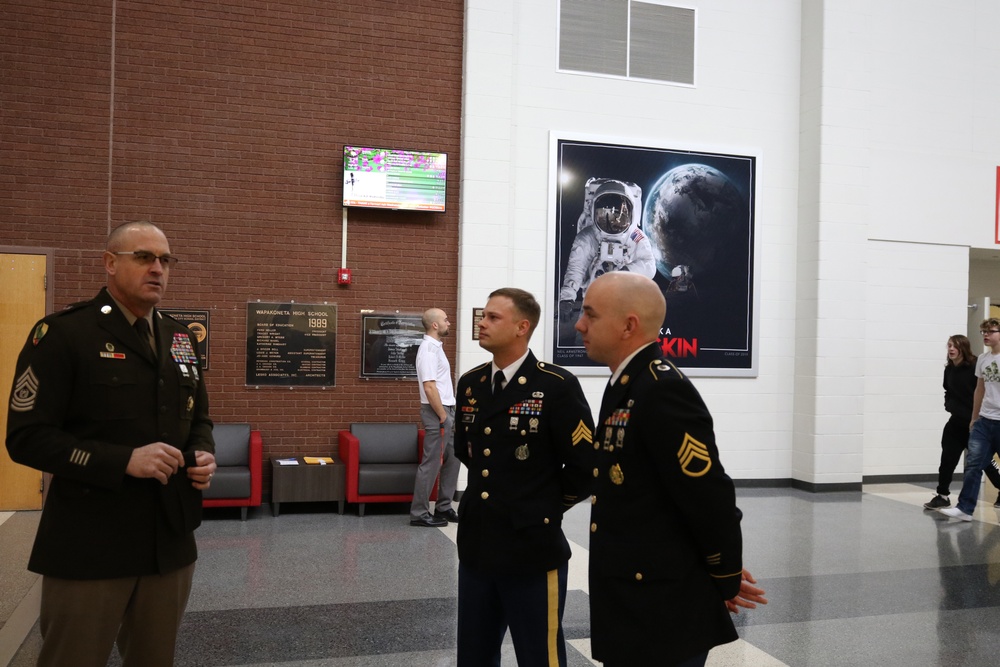 Future Soldiers experience out-of-this-world enlistment ceremony