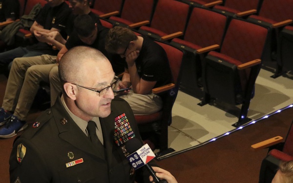 CSM Copeland engages with local media WLIO Fox