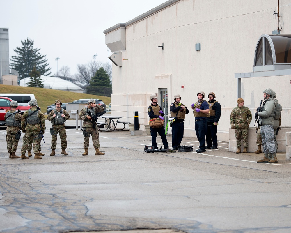 Wright-Patt Active-Shooter Exercise