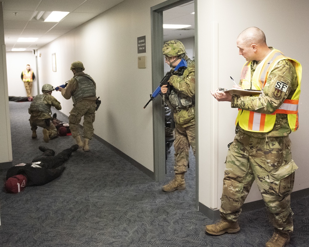 Wright-Patt Active-Shooter Exercise