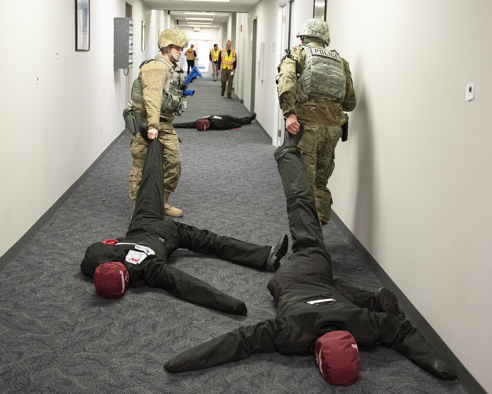 Wright-Patt Active-Shooter Exercise