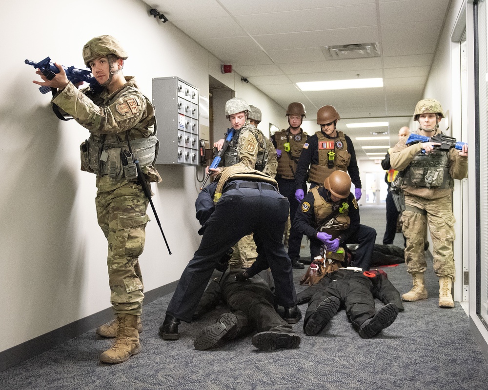 Wright-Patt Active-Shooter Exercise