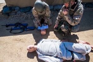 CW4 Rita Wilson, Sgt. Corey Cothron