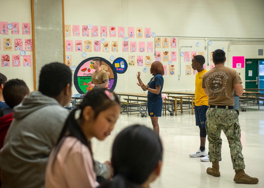 Constitution works out with students from Harvard-Kent
