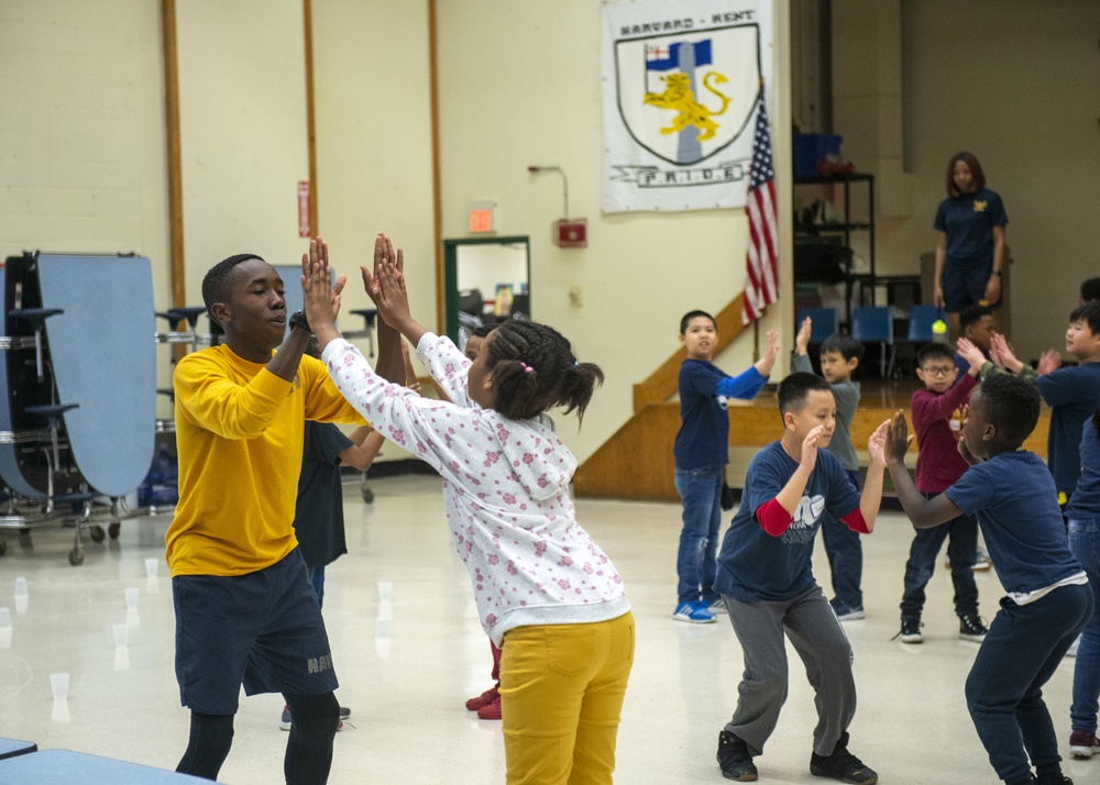 Constitution works out with students from Harvard-Kent