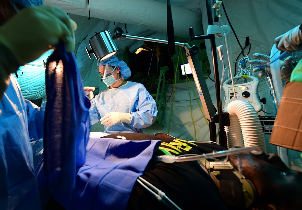 8th Forward Resuscitation Surgical Team hones life-saving skills