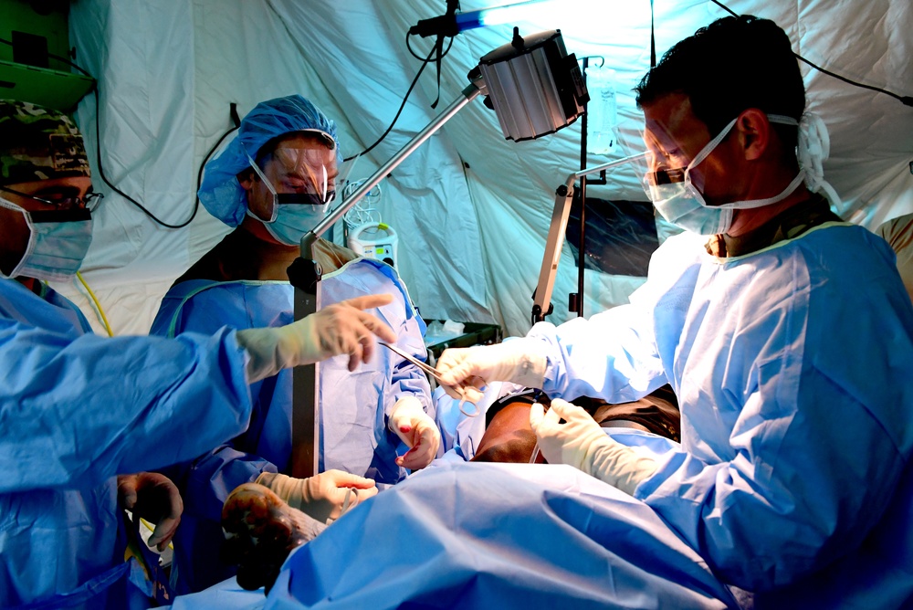 8th Forward Resuscitation Surgical Team hones life-saving skills