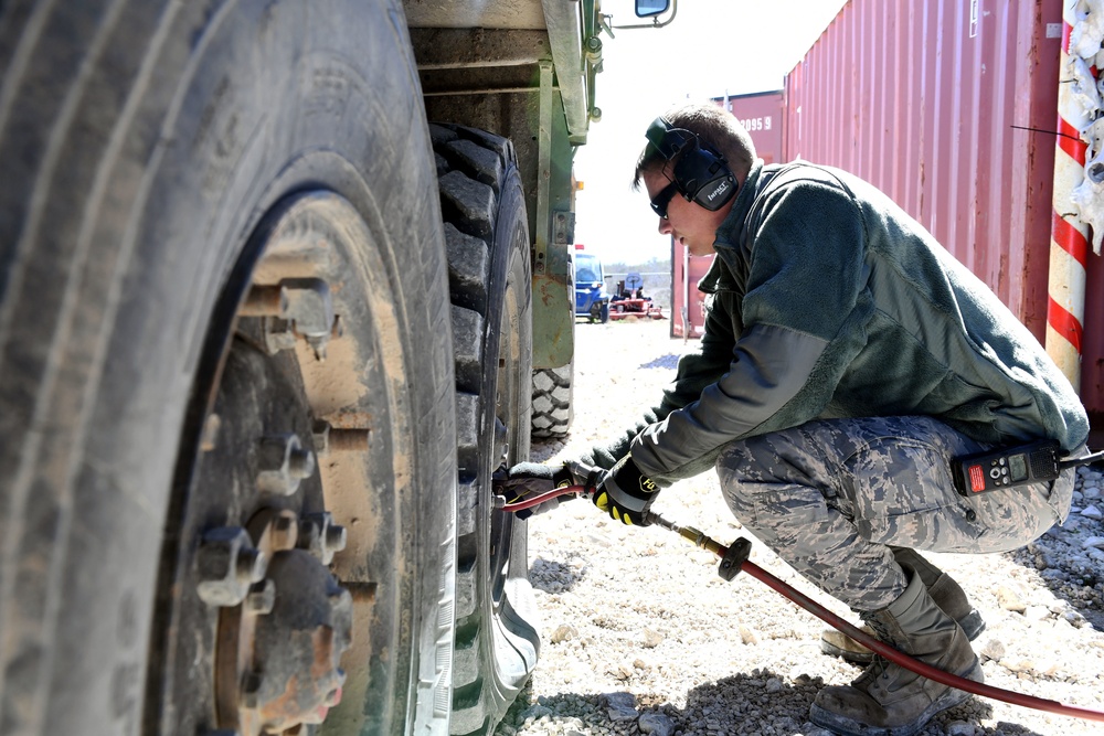 ANG members operate Navy-owned range