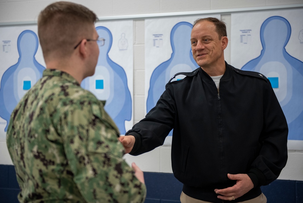 RDML Robert Nowakowski tours RTC